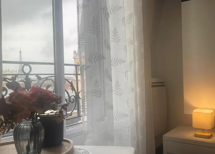 شقة Superbe Studio Vue Tour Eiffel 15